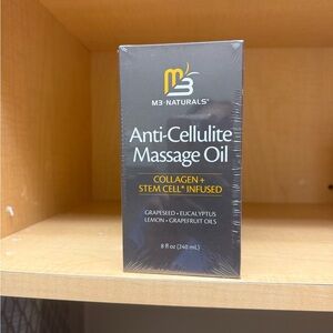 Anti-Cellulite Massage Oil - Black